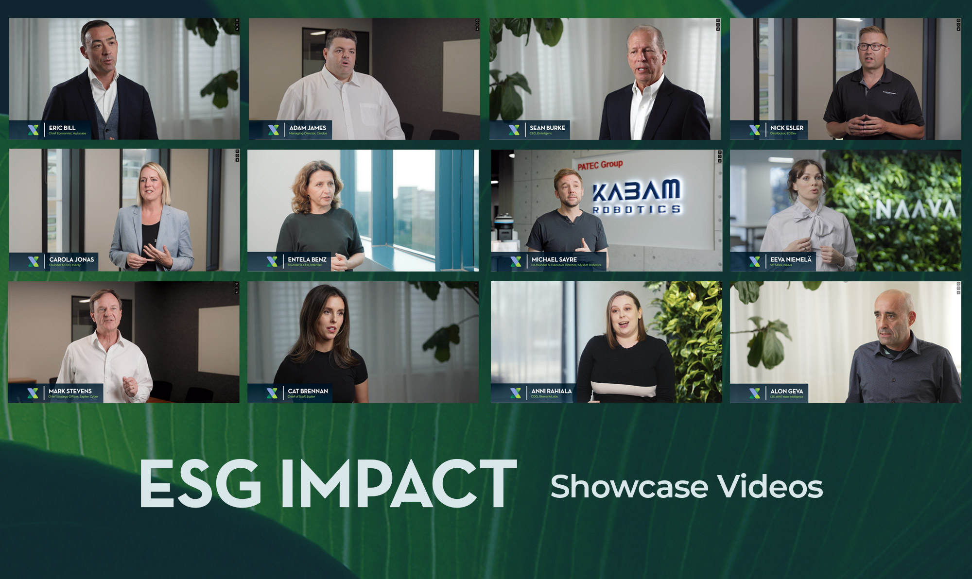 Watch: ESG Impact Showcase Videos